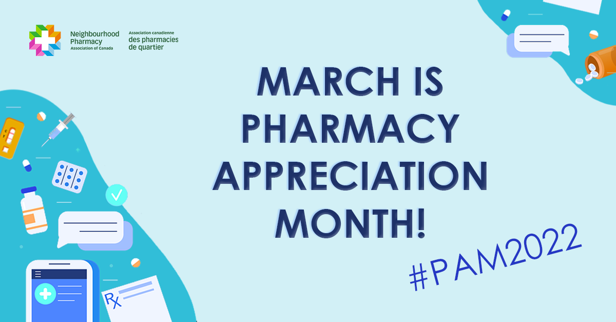 Let’s Get Together to Celebrate March 2022 as Pharmacy Appreciation